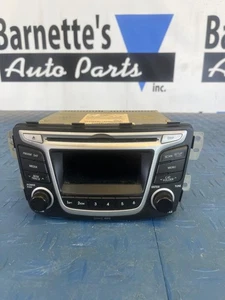 12-14 HYUNDAI ACCENT Radio US Satellite W/o Bluetooth Aux Jack Oe# 96170-1r1104x - Foto 1 di 10