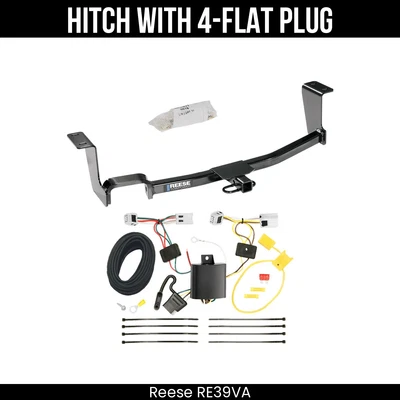 Enganche de remolque Reese + cableado de 4 vías para receptor 11-17 Nissan Juke AWD 77248 1-1/4" Foto 1 de 4