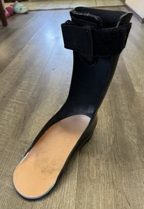 Drop Foot Brace Rigid Sprunggelenk AFO Fußorthese LINKS Stütze mit Gurt + Polsterung - Bild 1 von 9