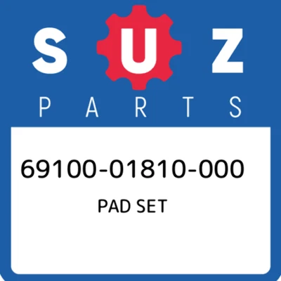 Suzuki OEM Brake Pad Set 69100-01810-000 Front/Rear - image 1 of 4