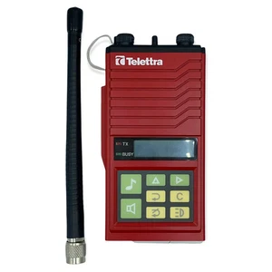 TELETTRA PT-100 PORTÁTIL VHF FM RADIO TRANSCEPTOR MÓVIL 1-5W 9.6VDC - Imagen 1 de 3