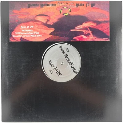 Baddest MuthaFuka – Ready To Die - Drum & Bass 12" 45 rpm Single Vinyl Record - Imagem 1 de 4