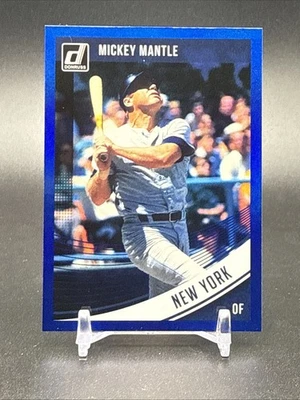 Mickey Mantle - 2018 Panini Donruss #200 - Holo Blue Foto 1 de 2