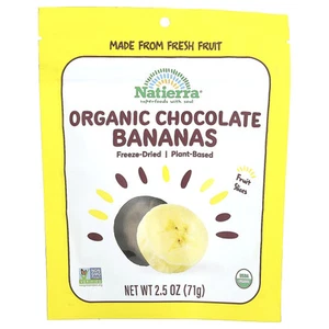 Organic Freeze-Dried Chocolate Banana, 2.5 oz (71 g) - Picture 1 of 2