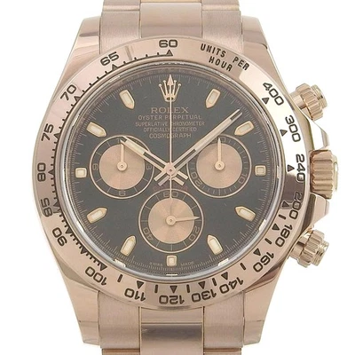 Relojes Rolex Daytona 116505 Cosmograph esfera negra oro K18/oro rosa M... Foto 1 de 4