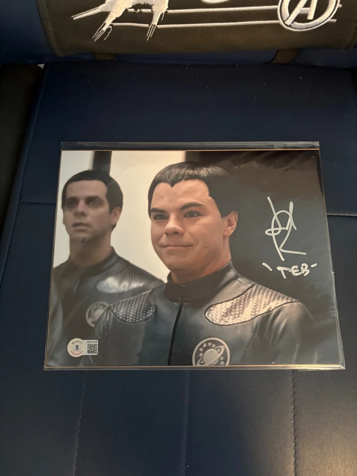 签名演员银河任务teb 8x10贝克特可乐 — 第 1/1 张图片