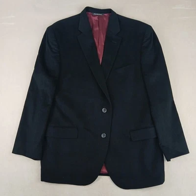 Saks Fifth Ave Lanificio Cerruti 46R Mens Blazer Jacket 100% Cashmere 22x29 - image 1 of 4