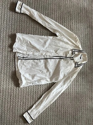 Camisa a Rayas Balmain Paris Blanco y Negro Talla 40 Foto 1 de 4