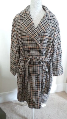 ABRIGO MUJER NEXT CHECK TALLA 22 Foto 1 de 4