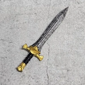 Weathered Knight Great Sword Handpainted for Blocks Minifigure DrA Warcraft - Picture 1 of 3