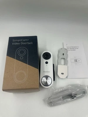 Cámara video timbre SimpliSafe SSDB3 ProSmart seguridad para el hogar Wi-Fi - totalmente nueva Foto 1 de 4