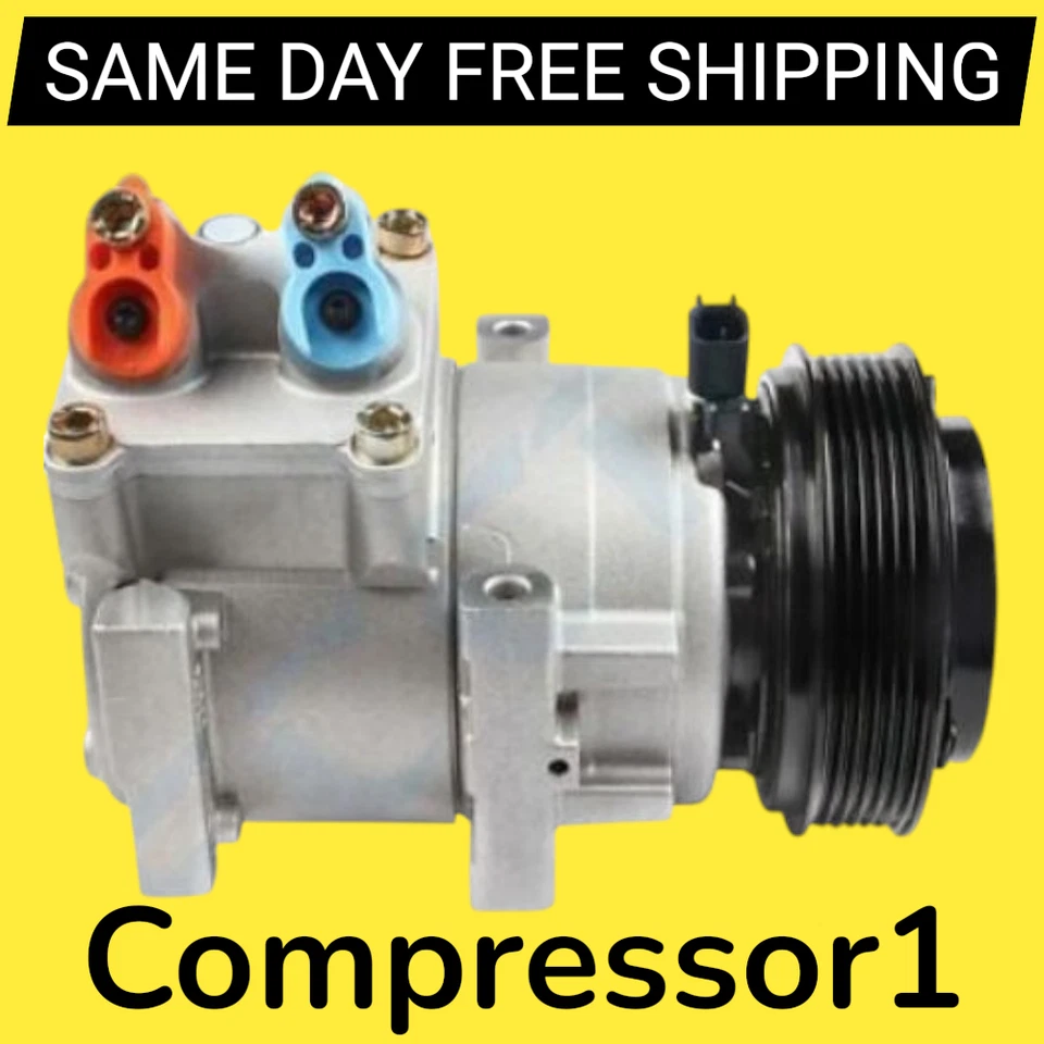 AC Compressor For Ford Fiesta 1.6L 2011 2012 2013 - Image 1 of 3