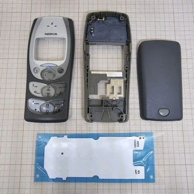 Original 100% Nokia 2300 Full Cover Grey+keypad latin  NEW EOL ITEM - Image 1 of 2