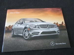 2011 Mercedes Benz C-class Sales Brochure C300 C350 Sport C63 AMG W204 Catalog - Picture 1 of 6