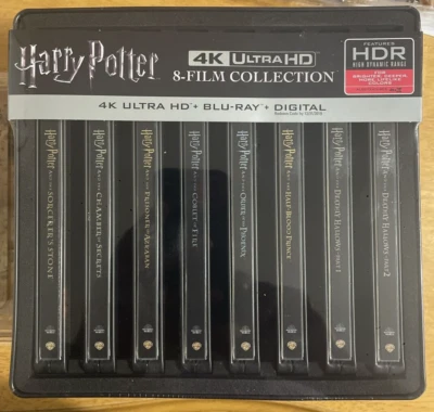 HARRY POTTER 8-FILM COLLECTION (4K UHD + BLU-RAY - EXCLUSIVE STEELBOOK™ EDITION) - Imagem 1 de 4
