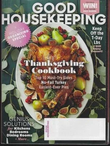 Good Housekeeping Magazine November 2016 Thanksgiving Organizing Dining Rooms - Imagen 1 de 1