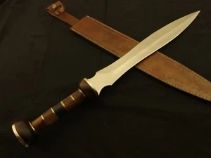RÖMISCHER GLADIUS HISTORISCHER MASSGESCHNEIDERTER D2 STAHLKLINGE, DOLCH KRIEGER SCHWERT - Bild 1 von 10