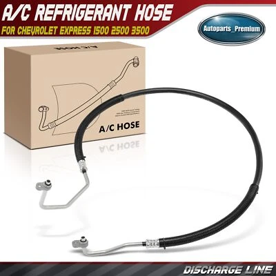 Manguera de descarga de refrigerante de aire acondicionado para Chevrolet Express 1500 2500 3500 GMC Savana Foto 1 de 4