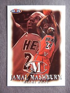Jamal Mashburn #92 NBA Hoops 1998 Basketball Card (Miami Heat) LN