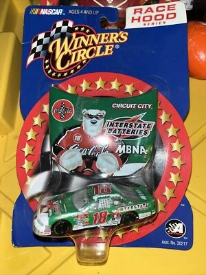 WINNERS CIRCLE 1/64 BOBBY LABONTE #18 INTERSTATE BATTERIES NASCAR RACE HOOD COKE - Image 1 of 4