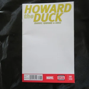Howard the Duck 1 (2015) Blanko Variant Cover Marvel GH - Bild 1 von 4