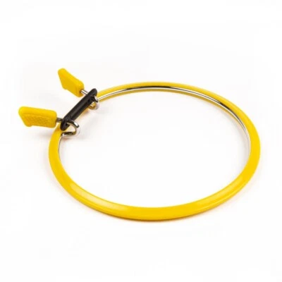 Yellow Nurge Spring Hoops For Embroidery And Darning, Rim Height 5mm, Diameter - Image 1 of 4