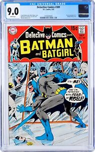 Detective Comics No. 389 CGC 9.0 WHITE Pages -Neal Adams Cover
