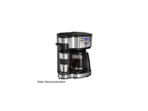Hamilton Beach 49980R Black 2-Way Single Serve Brewer and Coffee Maker - Picture 1 of 8