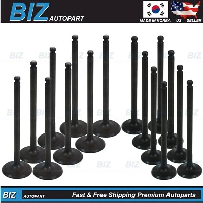 Intake & Exhaust Valve Kit for 98-04 Kia Spectra 1.8L FB 0K247-12111 0K247-12121 Foto 1 de 4