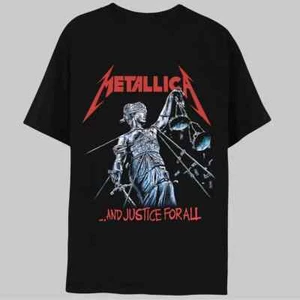 Camiseta Gráfica Manga Corta Metallica Justice | Hombre Talla XL | Oficial - Imagen 1 de 3
