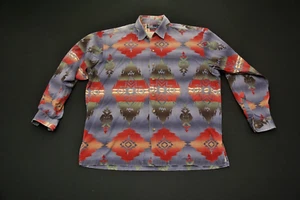 Vintage Polo Ralph Lauren Shirt Herren XL Native American Navajo Azteken Southwestern - Bild 1 von 6