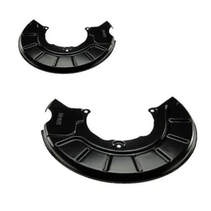 For Audi Q3 2011-2018 Front Brake Disc Dust Cover Back Plate Shields Pair - Picture 1 of 3