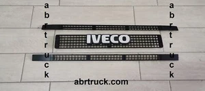 SET GRIGLIA MASCHERINA CENTRALE PARAURTI ANTERIORE ADATTO A IVECO DAILY DAL 1996 - Foto 1 di 2