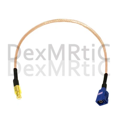 6inch GPS extension cable Fakra C female to MCX male straight pigtail RG316 NEW - Image 1 of 4