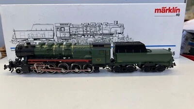 MARKLIN HO 3316 LOCOMOTIVA A VAPORE SERIE 25 SNCB OTTIMA CON SCATOLA ORIGINALE - Immagine 1 di 4
