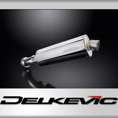 BMW R Nine T 2014-2019 Delkevic Slip On 14" Ovalado Acero Inoxidable Silenciador Kit Foto 1 de 4