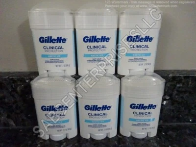 6 desodorantes antitranspirantes sólidos suaves Gillette Clinical Protection Arctic Ice Foto 1 de 4
