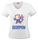 T-shirt Femme Scorpion - Horoscope signe zodiacal octobre décembre du S au XL