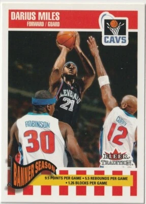 2002-03 Fleer Tradition #253  -  Darius Miles - Image 1 of 2