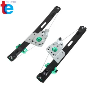 Rear Left&Right Power Window Regulator Assembly Pair For 2007-2011 BMW 3 Series - Picture 1 of 10
