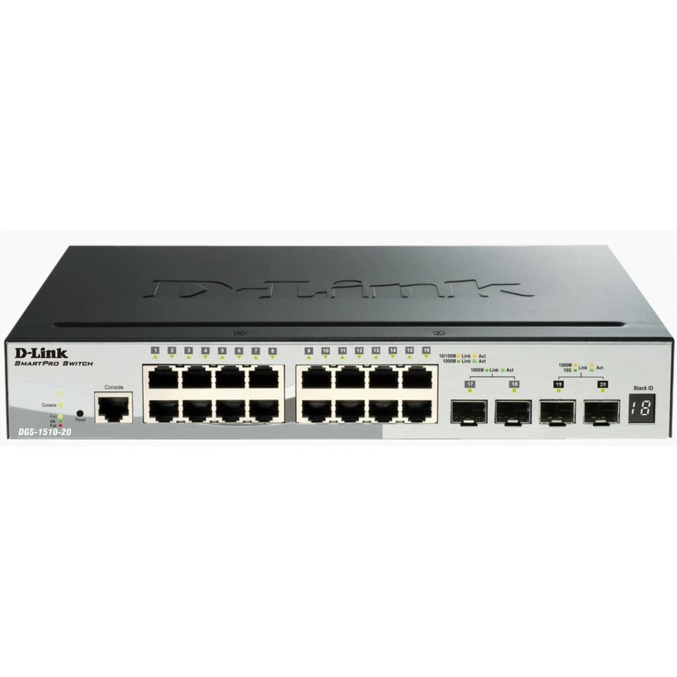 D-Link Gigabit Stackable Smart Managed Switch with 10G Uplinks - Image 1 of 1