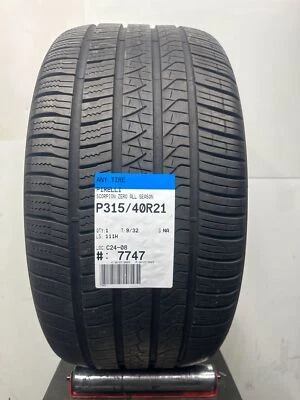 1 Used Pirelli SCORPION ZERO AS P315/40R21 3154021 315/40/21 111 H - 9/32 - Image 1 of 4