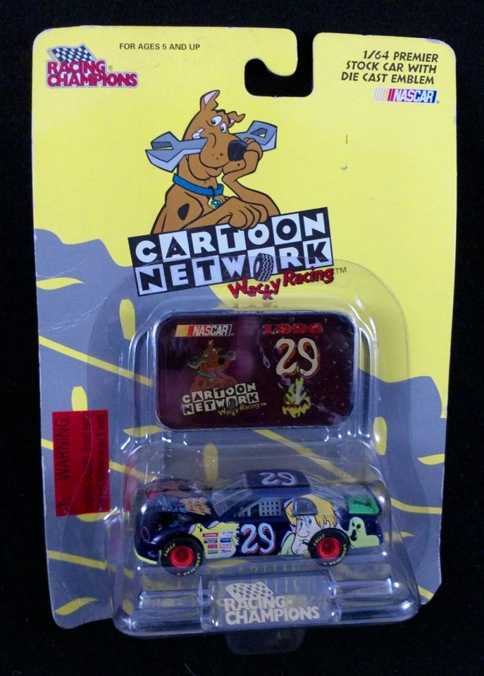 1996 Racing Champions NASCAR Cartoon Network Scooby Doo Die Cast Cars