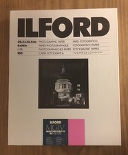 New listing
Photographic Paper Ilford Multigrade Iv Rc Deluxe Glossy 8x10in Brand New