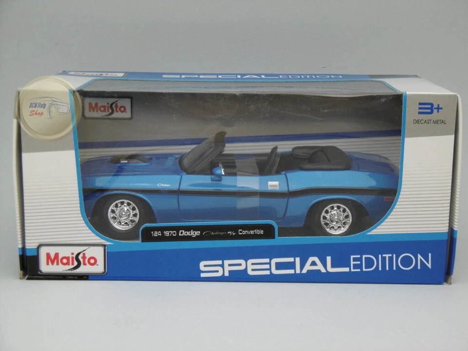 Dodge Challenger R/T Convertibile (1970) - Maisto 1:24 - MA31264BL - Immagine 1 di 1