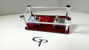 GP Car Audio Single spot ANL Fuse Block Holder Lug Style Red Bottom Clear Top - Picture 1 of 1