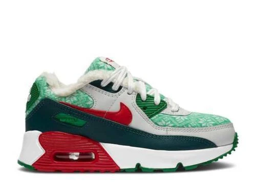 Size 13.5 (PS) - Nike Air Max 90 Mid Christmas Sweater
