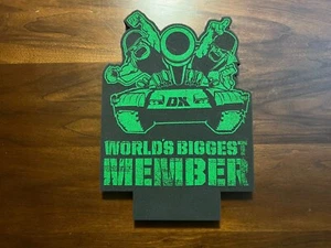 WWE DX World’s Biggest Member Foam Hand D Generation X DX Army Foam HOF RARE - Picture 1 of 2