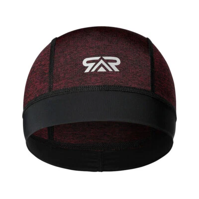 Capacete masculino forro caveira gorro absorção suor ciclismo esporte secagem rápida chapéu envoltório - Imagem 1 de 4