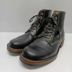 DANNER Boots D1803 Leather Black Semi Dress Work Boots Size US 11 - Picture 1 of 8